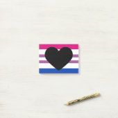 Biromantic Alternate Pride Flag  Post-it Klebezettel (Auf Schreibtisch)