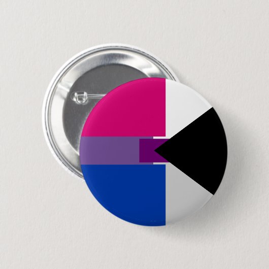 Biromantic Demisexual Button (Vorne & Hinten)