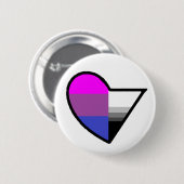 Biromantic Demisexual Knopf Button (Vorne & Hinten)