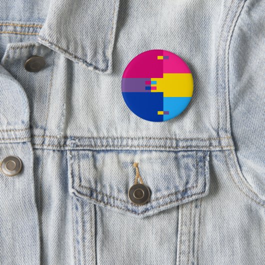 Biromantic Pansexual Button (Beispiel)