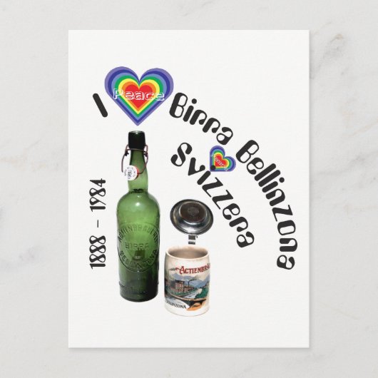 Birra Bellinzona Highlights Postkarte (Vorderseite)