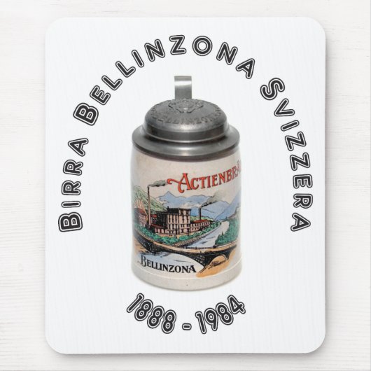 Birra Bellinzona Mousepad (Vorne)