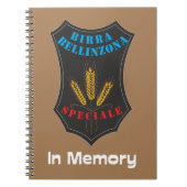 Birra Bellinzona Notizblock (Vorderseite)