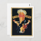Birra Itala Pilsen Postkarte (Vorne/Hinten)
