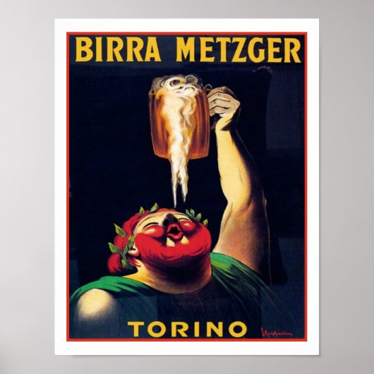 Birra Metzger Torino Poster (Vorne)