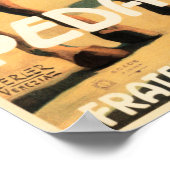 BIRRA PEDAVENA Vintage italienische Bierwerbung Poster (Ecke)