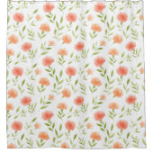 Birth Blume Jan Carnation Duschvorhang (Vorderseite)