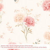 Birth Blume Jan Carnation Duschvorhang