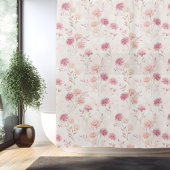 Birth Blume Jan Carnation Duschvorhang