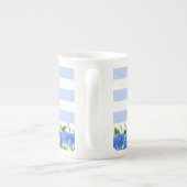 Birth Blume-n-Gem Stripe Tasse September Knochen C (Rückseite)