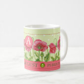 Birth Blume und Gem August Klassische Tasse (VorderseiteRechts)