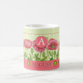 Birth Blume und Gem August Klassische Tasse (Mittel)