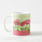 Birth Blume und Gem August Klassische Tasse (Links)
