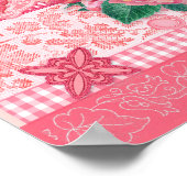 Birth Blume und Gem June Birdcage Poster (Ecke)