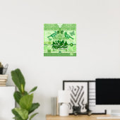 Birth Blume und Gem May Birdcage Poster (Heimbüro)