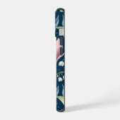 Birth Flower Botanical Design iPhone 15 Hülle (Linke Seite)