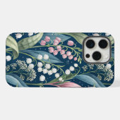 Birth Flower Botanical Design iPhone Hülle (Rückseite (Horizontal))