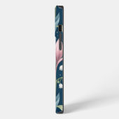 Birth Flower Botanical Design iPhone Hülle (Linke Seite)