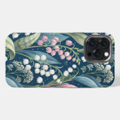 Birth Flower Botanical Design iPhone Hülle (Rückseite (Horizontal))
