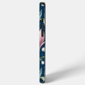 Birth Flower Botanical Design iPhone Hülle (Linke Seite)