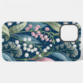 Birth Flower Botanical Design iPhone Hülle (Rückseite (Horizontal))