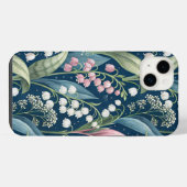 Birth Flower Botanical Design iPhone Hülle (Rückseite (Horizontal))