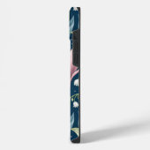 Birth Flower Botanical Design iPhone Hülle (Linke Seite)