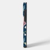 Birth Flower Botanical Design iPhone Hülle (Linke Seite)