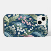 Birth Flower Botanical Design iPhone Hülle (Rückseite (Horizontal))
