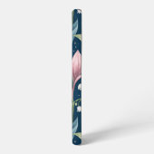 Birth Flower Botanical Design Samsung Galaxy Hülle (Linke Seite)