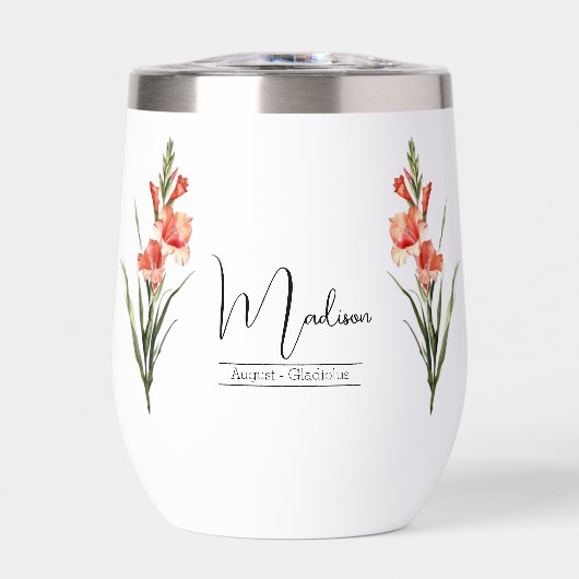 Birth Month Blume August Gladiolus (Vorderseite)