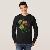 Birth Month Chrysanthemum Flowers T-Shirt (Vorne ganz)