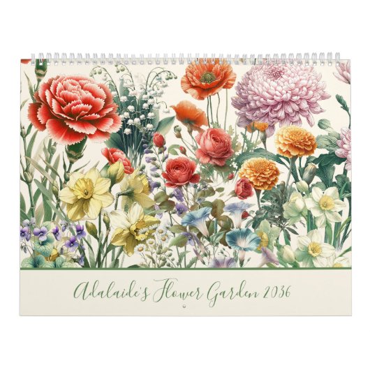 Birth Month Flower Kalender (Titelbild)