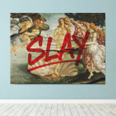 Birth of Venus × SLAY – Red Marker Edition Leinwanddruck (Insitu (Holzboden))