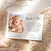 Birth Stats Foto Neue Baby Dusche Ankündigung