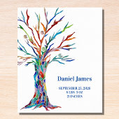 Birth Stats Kinderzimmer Tabletop Plaque mit Easel Fotoplatte