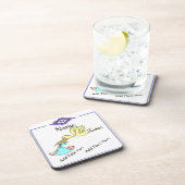 Birth Tile, Dutch Look, Personalize Getränkeuntersetzer (Rechte Seite)