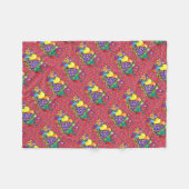 Birthay Party Hats Fleecedecke (Vorderseite (Horizontal))