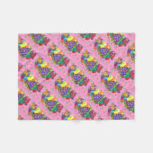 Birthay Party Hats Fleecedecke (Vorderseite (Horizontal))