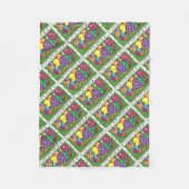 Birthay Party Hats Fleecedecke (Vorderseite)