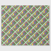 Birthay Party Hats Geschenkpapier (Flach)