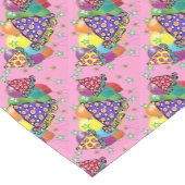 Birthay Party Hats Kurzer Tischläufer (Ecke)