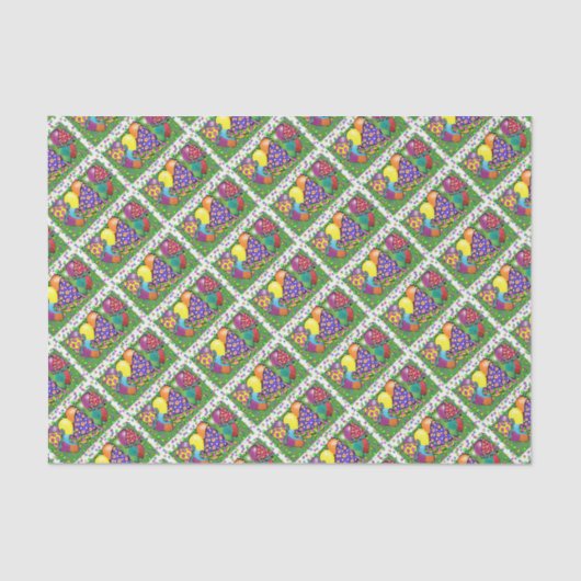 Birthay Party Hats Seidenpapier (Vorderseite)