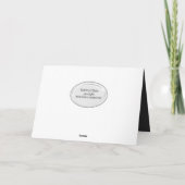 Birthday 30 neon sign on brick karte (Rückseite)