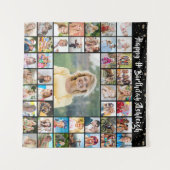 Birthday 45 wandteppich (Vorderseite (Horizontal))