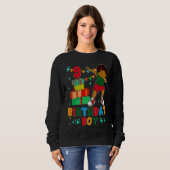 Birthday African American Boy 9th Birthday Young B Sweatshirt (Vorne ganz)