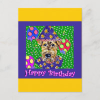 Birthday Airedale