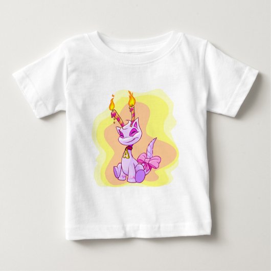 Birthday Aisha Baby T-shirt (Vorderseite)