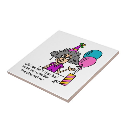 Birthday Alternative Spaß Fliese (Seite)