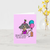 Birthday Alternative Spaß Karte (Gelbe Blume)